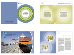 航运集团形象画册 国际设计素材与高清CDR模板下载指南